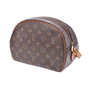 Louis Vuitton Shoulder Brown Blois Bag Monogram Leather